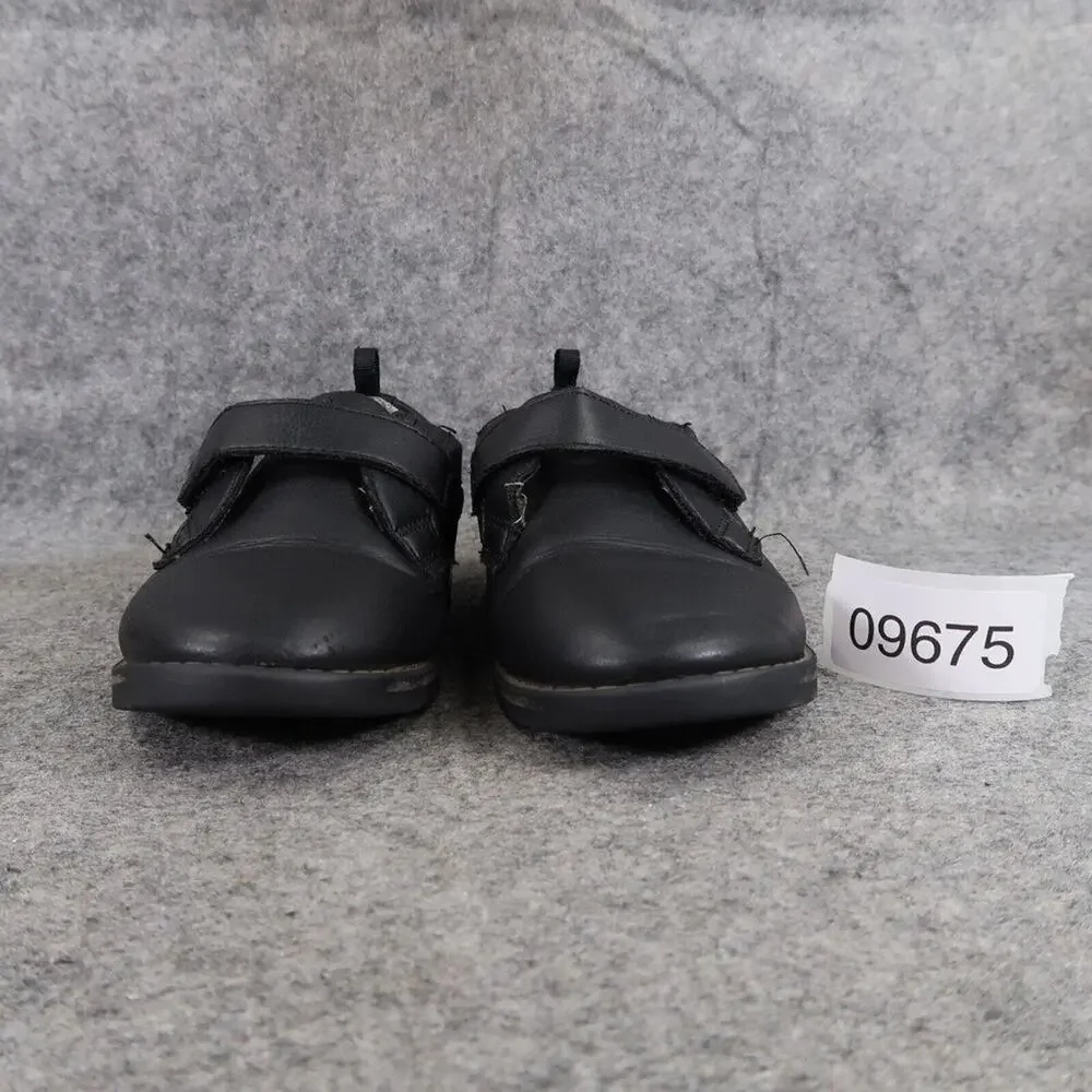 Wonder Nation Shoes Toddler Boys 11 Oxford Classic Black Easy On Strap Formal